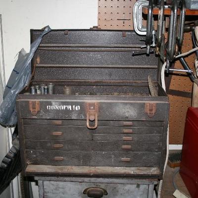 Old Machinist Tool Box  