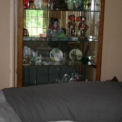 Large Glass Lighted Display Cabinet 
