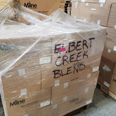 (42) boxes Elbert creek fruit blend - 420 lbs.