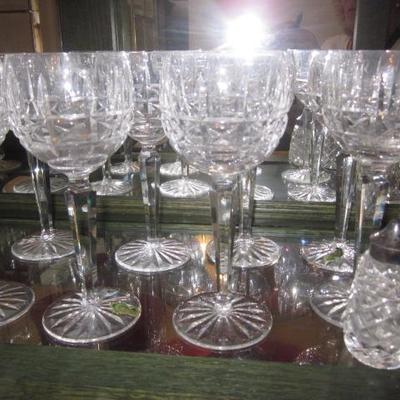 Tons of Waterford Crystal Glass And More 