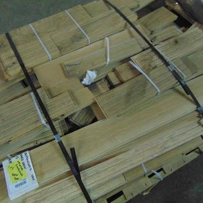 MIXED WIDTH AND SPECIES OF UNFINISHED HARDWOOD FLO ...