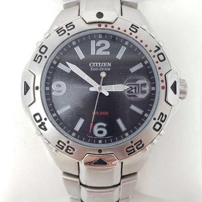 968 Citizen Eco-Drive WR 200 Watch
Marked GN-4-S, 782461 and E111-K005850