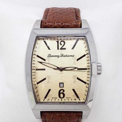 984 Tommy Bahama Watch with Leather Band
Model TB1189
OS19-015734.7 4/5