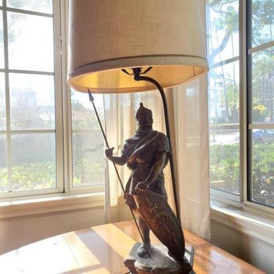 Table Lamp
Warrior Table Lamp measures approx 28