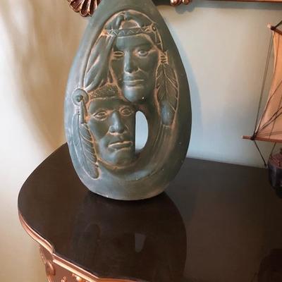 American Indian vase