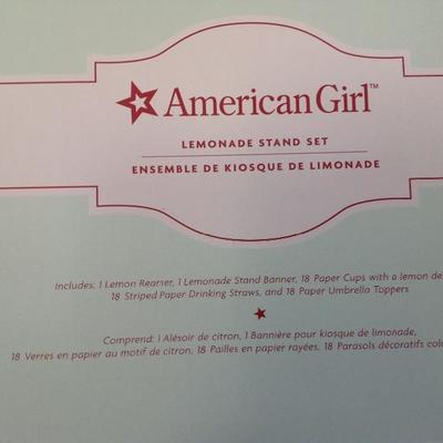 American Girl Lemonade Stand Kit Brand New From Williams Sonoma