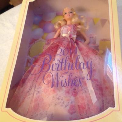 Barbie Birthday Wishes New in Box