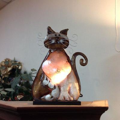 Cat lamp - cute!
