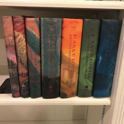 Set of Harry Potter books