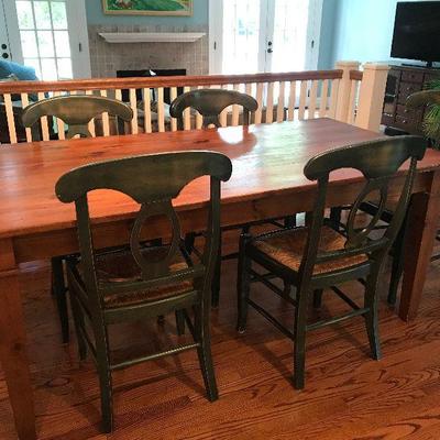 Pottery Barn table and chairs