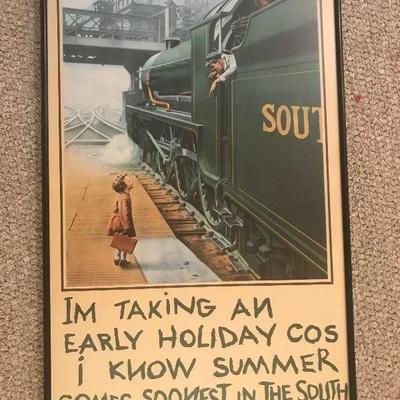 Railroad poster