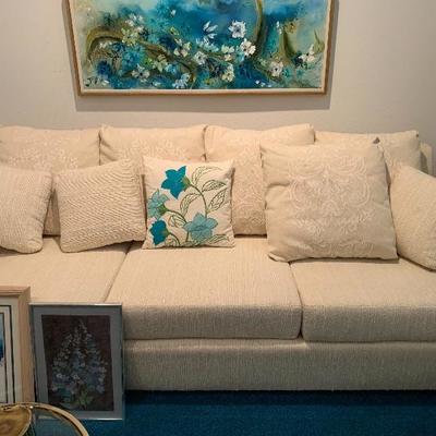 off white couch with matching love seat
by Pem-kay 
