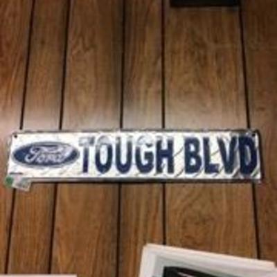 Ford Tough Blvd Wall Sign