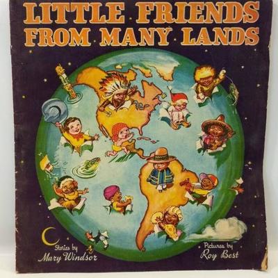 1935 Little Friends from Many Lands by Mary Wind ...