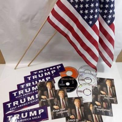 Donald Trump Bumper Stickers and Motivational CDs