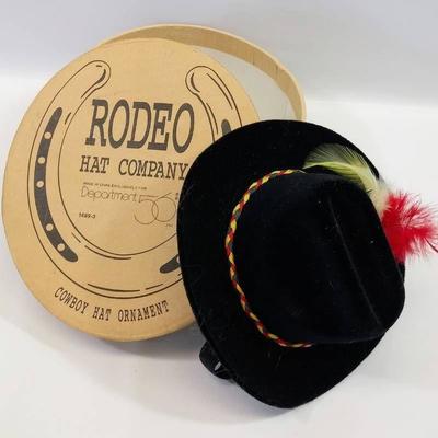 Rodeo Hat Company ~ Department 56 Cowboy Hat Ornam ...