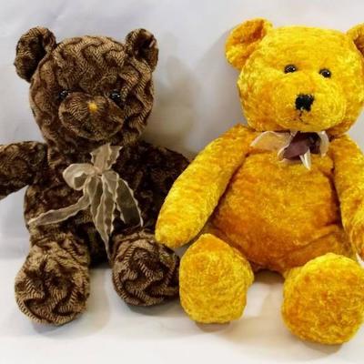 Plush Teddy Bears- Clean and Vintage