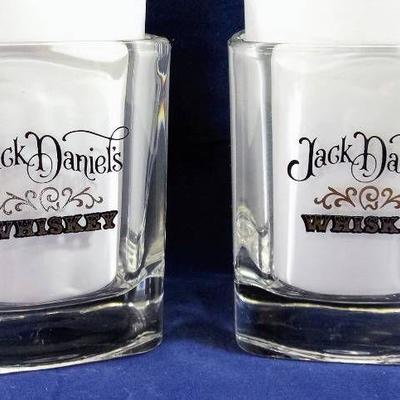 Pair of Jack Daniels Hi-Ball Glasses Barware