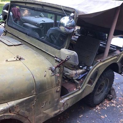 Korean war M38 jeep