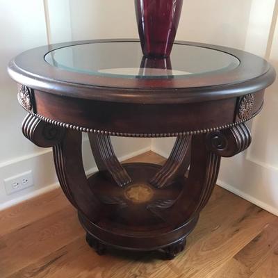 Seven Seas inlaid table $275
29 X 28"