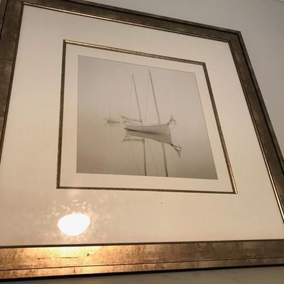 Sail boat photograph $75