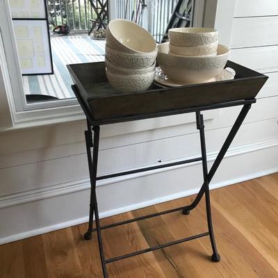 Tray table $55
20 1/2 X 12 X 30"