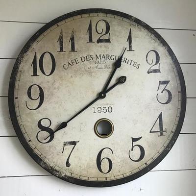 Wall clock $24