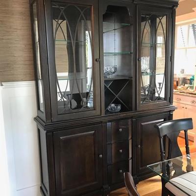 Stanley china cabinet $475
65 X 17 X 88"
