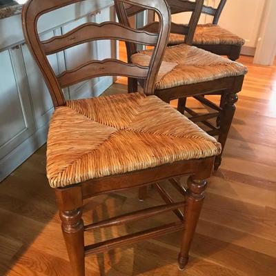 Rattan bar stool $85 each
20 X 17 X 37"