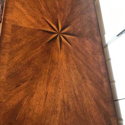 Seven Seas inlaid desk $249
60 X 28 X 30"
