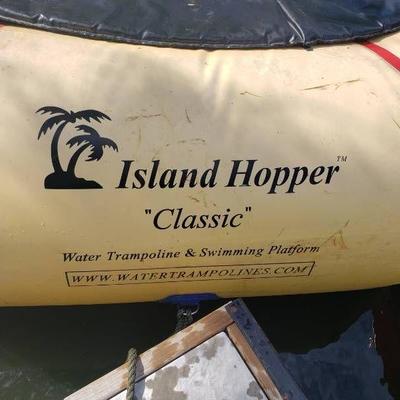 Island Hopper 15 foot Commercial Water Trampoline...