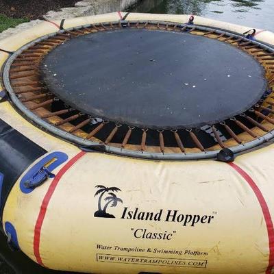 #Island Hopper 15 foot Commercial Water Trampoline.......