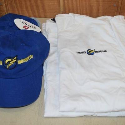2 Spartan Mosquito Hats and Tees