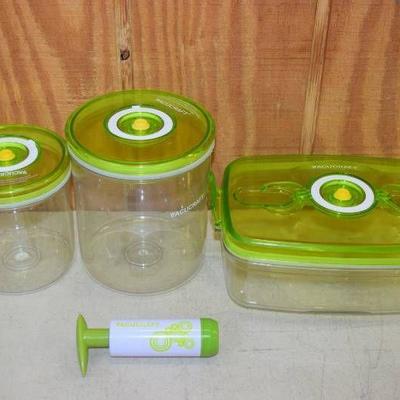 Vacucraft Vacuum Seal Food Storage Containers