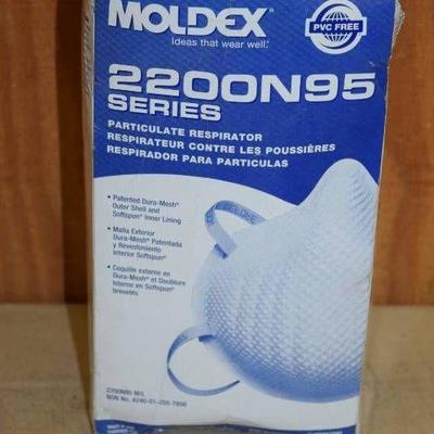 20 Moldex Particulate Respirator Masks