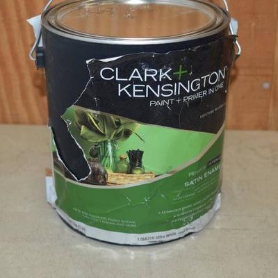 Gallon Clark+Kensington Paint + Primer Satin Ename ...