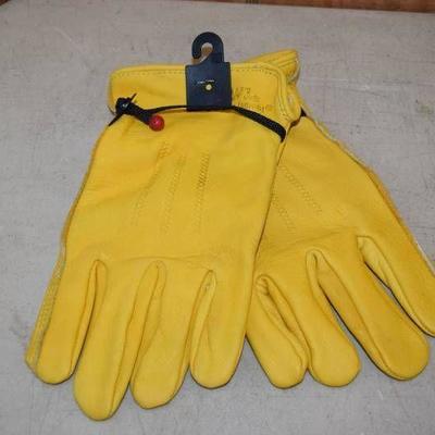 Pair Wells Lamont Cowhide Work Gloves