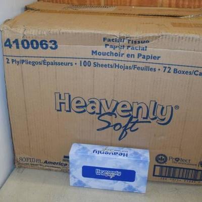 72 Boxes Heavenly Soft Facial Tissue