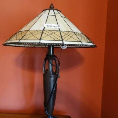 #Decorative table lamp.
