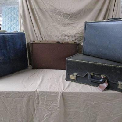 Stebco Sample Case, Vintage Suitcase and Two Other ...