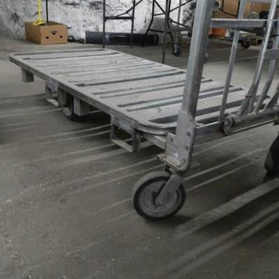 Rolling Aluminum Commercial Cart