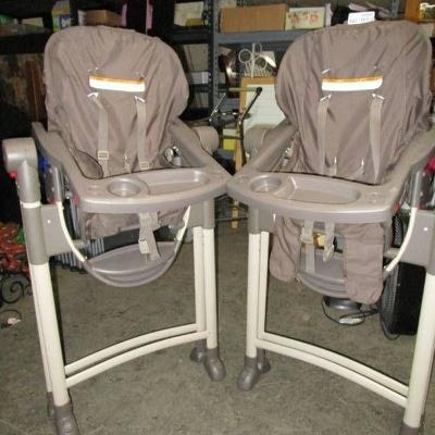 Folding Plastic Baby High Chairs