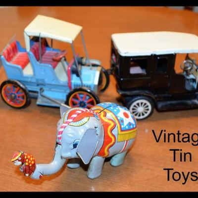 Vintage tin toys (Japan)
