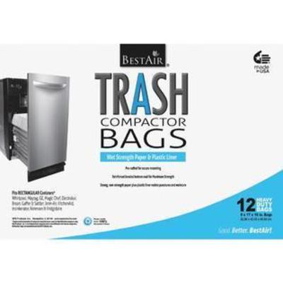 BestAir Trash Compactor Bags(16' D. x 9' W. x 17 ...