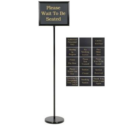 Winco HTS-60K 60 Hostess Sign with 15 Message Var ...