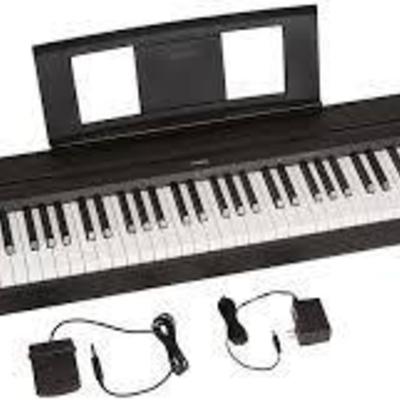 Yamaha P71 88-Key Weighted Action Digital Piano wi ...