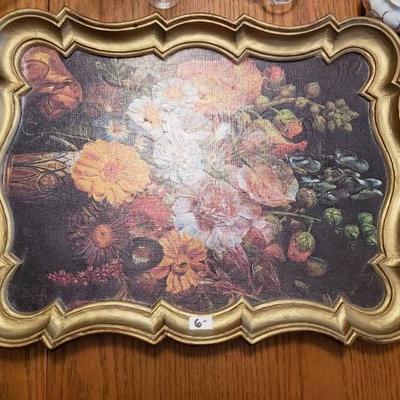 Decorative Painted Serving Tray