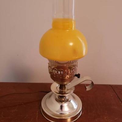 Dandelion Yellow Lamp with Handle