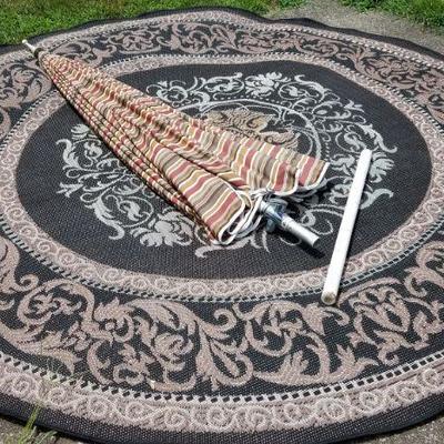Sunbrella and Frontgate Outdoor Carpet