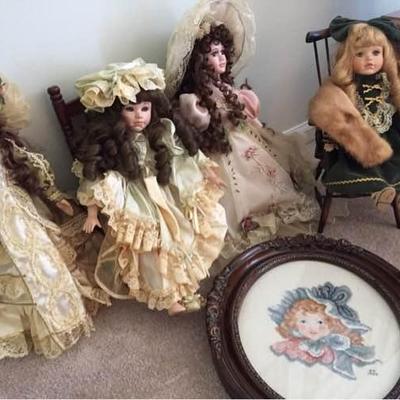 Victorian Style Dolls
